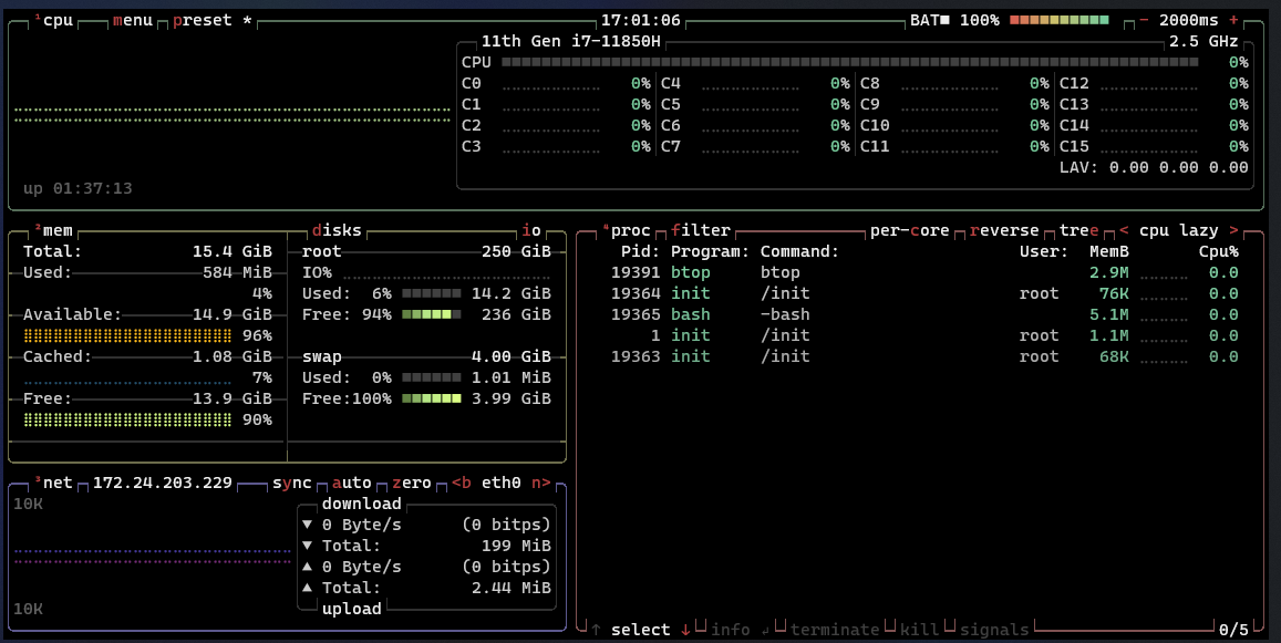 My go-to command line Linux tools for WSL